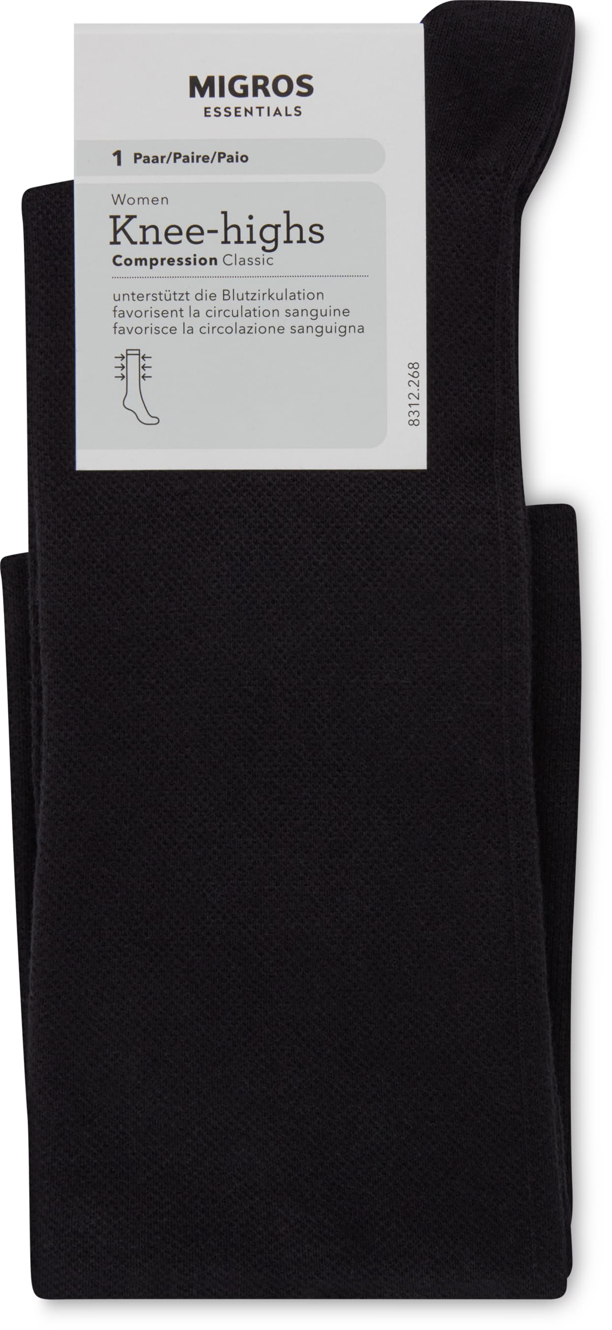 Damen Kniesocken Compression